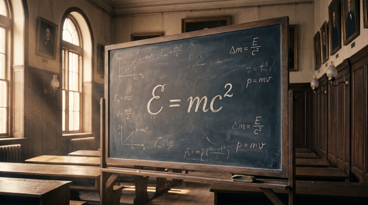 E = mc²